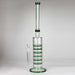 AQUA | 21 " 2-in-1 Multi level honeycomb diffuser glass bong [AQUA019] Glass Bong Canadian Distributor