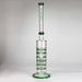 AQUA | 21 " 2-in-1 Multi level honeycomb diffuser glass bong [AQUA019] Glass Bong Canadian Distributor