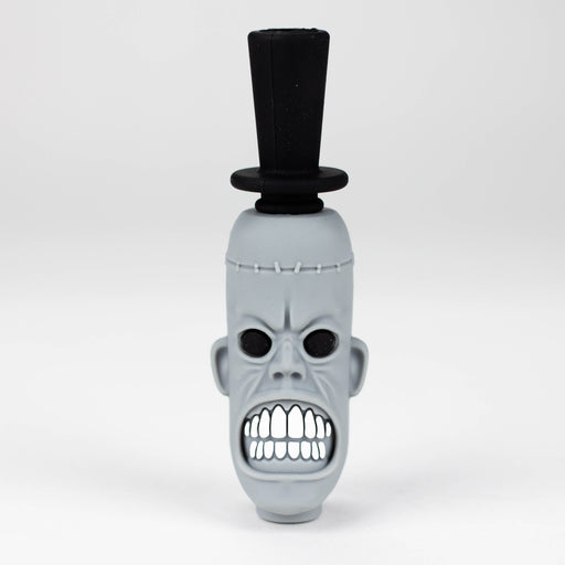 3.6" Silicone Zombie hand pipe Silicone Pipe YHS Smoke