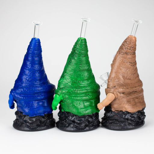 8.6" Vinyl Swamp Monster water pipe Resin · Silicone · Plastic Bong YHS Smoke