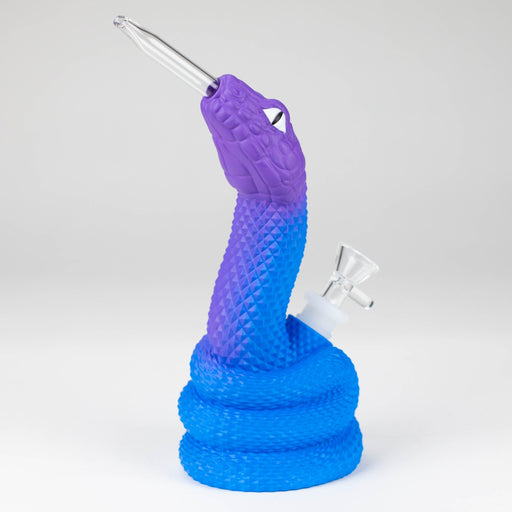 9.4" Vinyl viper water pipe Resin · Silicone · Plastic Bong YHS Smoke