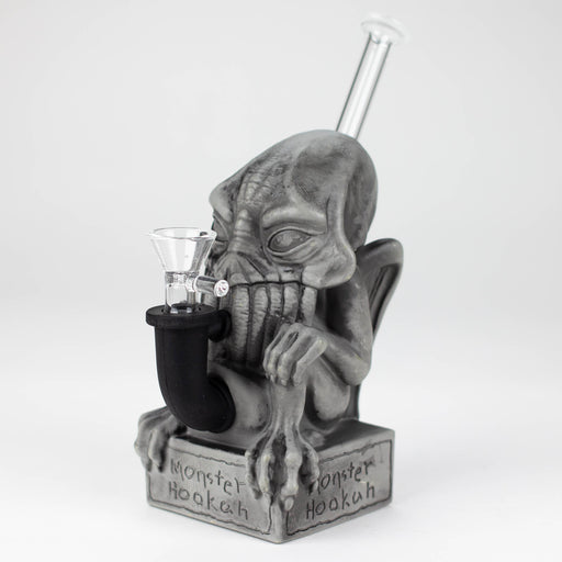 7.5"Vinyl Monster water pipe Resin · Silicone · Plastic Bong YHS Smoke