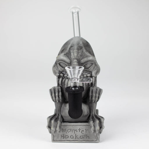 7.5"Vinyl Monster water pipe Resin · Silicone · Plastic Bong YHS Smoke