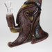 7.8“ Vinyl indian elements water pipe Resin · Silicone · Plastic Bong YHS Smoke
