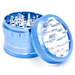 SharpStone® | V2 CLEAR TOP 4 PIECE GRINDER 2.5 [ GRI905 ] Regular Grinder NIBO Distribution BLUE