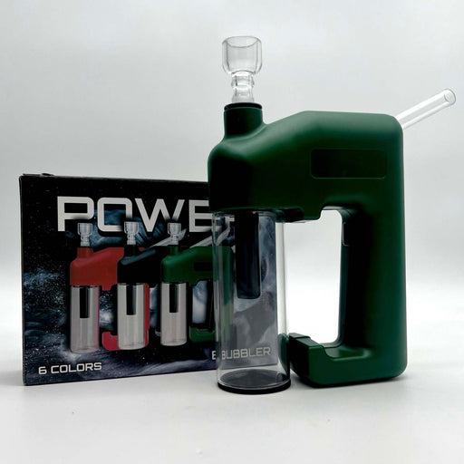 Mini Colourful Glass Electric Blowing Bong with Bowl for Dry Herb Resin · Silicone · Plastic Bong Super Supplys Inc