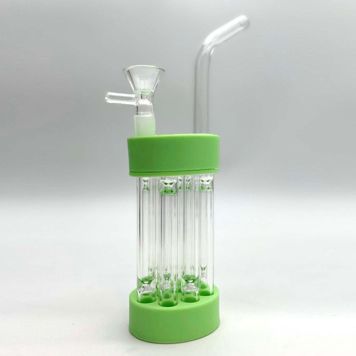 10-Hitter Glass Pipe Glass Bong Super Supplys Inc