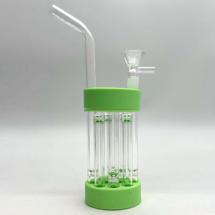 10-Hitter Glass Pipe Glass Bong Super Supplys Inc