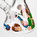 14" SD Cartoon 9mm glass water bong [GBT2112] Glass Bong ONE