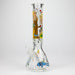 14" SD Cartoon 9mm glass water bong [GBT2112] Glass Bong ONE Design D