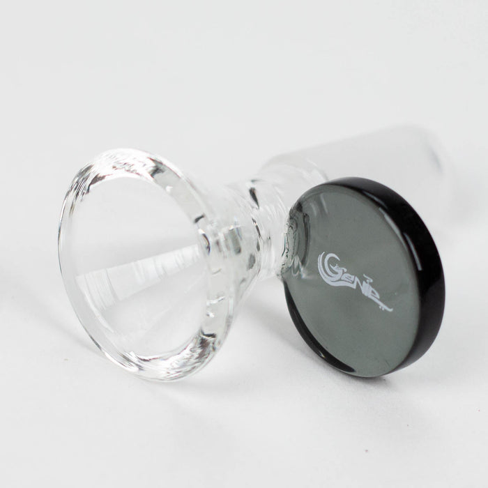 Genie | 14 mm Round handle Glass Bowl Box of 24 [SH062B2-14] Bowl · Popper ONE