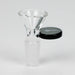 Genie | 14 mm Round handle Glass Bowl Box of 24 [SH062B2-14] Bowl · Popper ONE