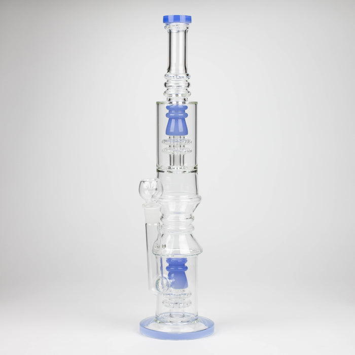 18" Glass water bong with Percolator and Diffuser — Bong Outlet Canada
