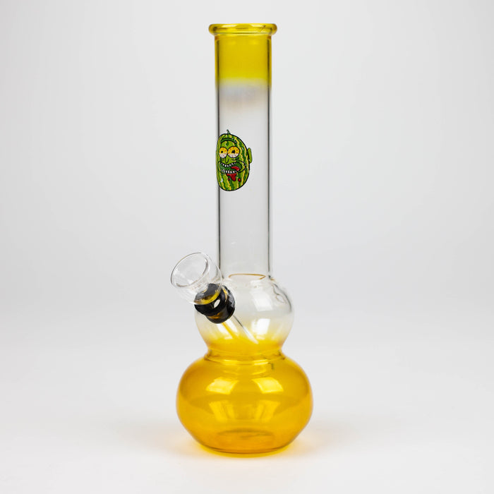 8" paint glass water bong-Assorted Glass Bong Bongzie Smokes