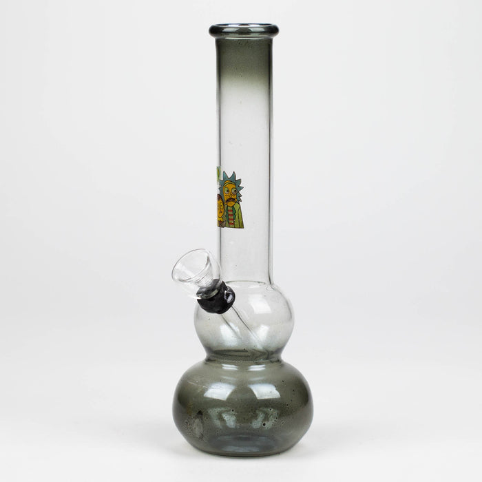 8" paint glass water bong-Assorted Glass Bong Bongzie Smokes
