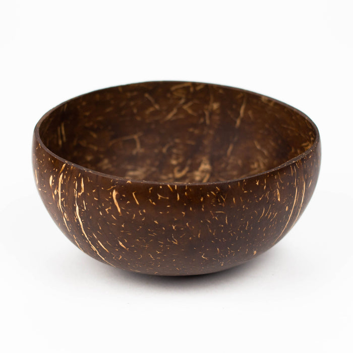 Organic Coconut shell "Don't Panic It's Organic" Mixing Bowls Stash Box Laser Ninja Medium