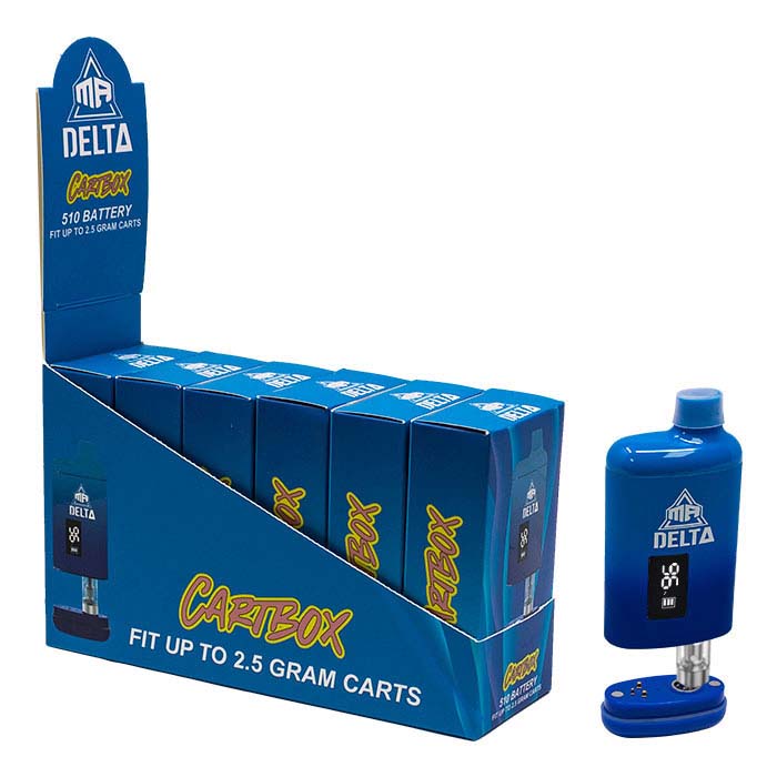 Mr. Delta | 510 Thread Battery Cartbox 6-CT 510 Battery Super Supplys Inc