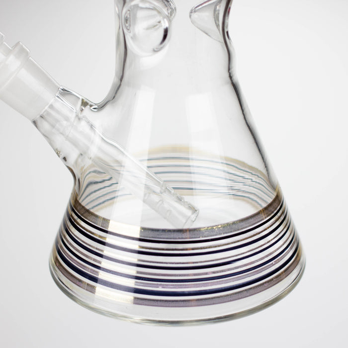12" Royal Conical assorted design glass bong Glass Bong Bongzie Smokes