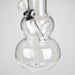 8" Glass water pipe Glass Bong Bongzie Smokes