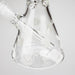 12" 5mm Luxury Design Glow in the Dark Glass Bong Glass Bong Super Supplys Inc