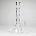 12" 5mm Luxury Design Glow in the Dark Glass Bong Glass Bong Super Supplys Inc