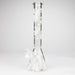12" 5mm Luxury Design Glow in the Dark Glass Bong Glass Bong Super Supplys Inc Design C