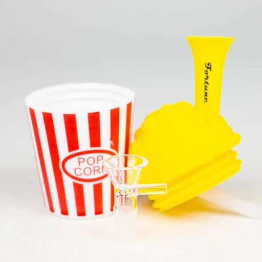 Fortune | 6" Popcorn Silicone bong [SP1063] Resin · Silicone · Plastic Bong Fortune