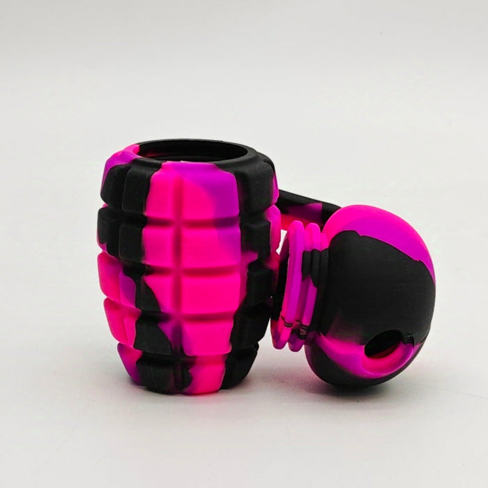 5" Grenade Silicone Bong [SP1105] Resin · Silicone · Plastic Bong Super Supplys Inc
