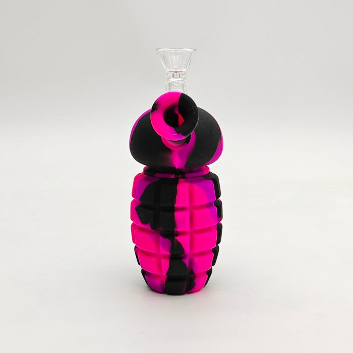 5" Grenade Silicone Bong [SP1105] Resin · Silicone · Plastic Bong Super Supplys Inc