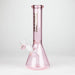 Fortune | 10" 4mm Coloured Glass Bong Assorted Colour Glass Bong Fortune Pink