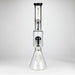 Fortune | 18" Double Tree Perc Beaker Bong Assorted Colour Glass Bong Fortune