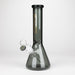 Fortune | 10" 4mm Coloured Glass Bong Assorted Colour Glass Bong Fortune Black