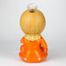 9.8'' Vinyl Pumpkin Ghost Baby Water Pipe Resin · Silicone · Plastic Bong JJ Distribution