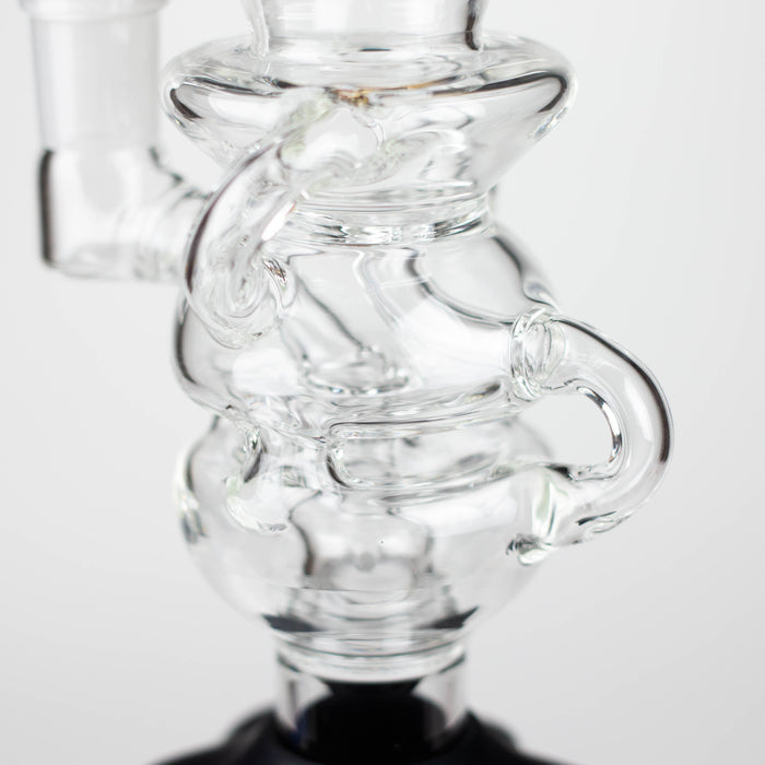 7.6"Marley functional glass water pipe Glass Bong YHS Smoke