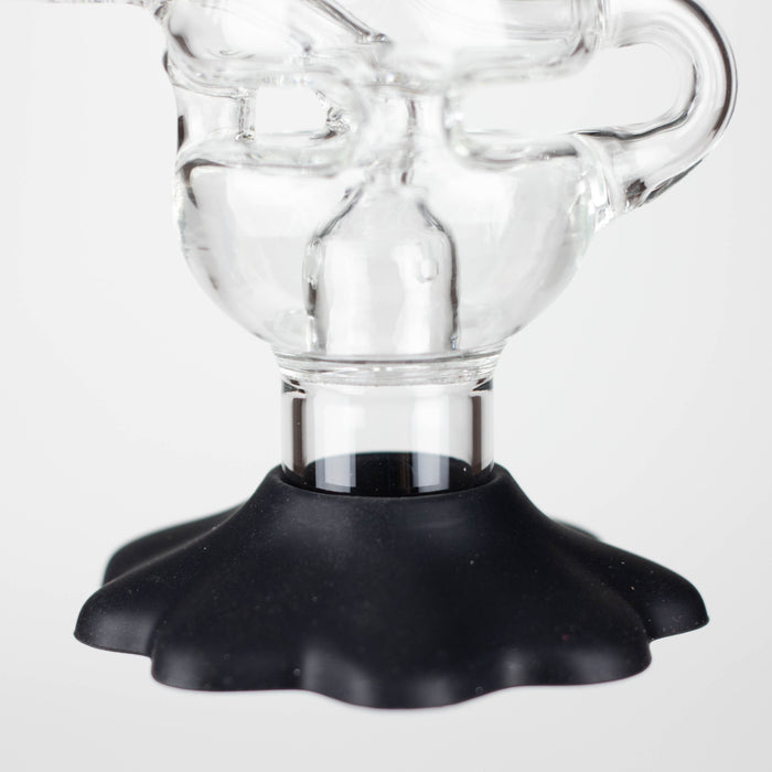 7.6"Marley functional glass water pipe Glass Bong YHS Smoke