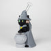 6.5“ Resin wizard cat water pipe Resin · Silicone · Plastic Bong YHS Smoke