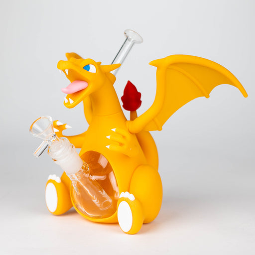 7" Charizard water pipe Resin · Silicone · Plastic Bong YHS Smoke