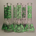 Glow in the dark 14" 7mm Egyptian Design Bong Glass Bong Super Supplys Inc