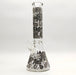 Glow in the dark 14" 7mm Egyptian Design Bong Glass Bong Super Supplys Inc Design D