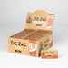 ZIG-ZAG | Unbleached Wide Tips box of 50 Filter Tip ONE