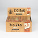 ZIG-ZAG | Unbleached Original Tips box of 50 Filter Tip ONE