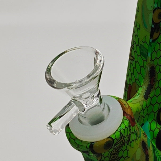 Fortune | 13-½" Graphic Silicone Straight Shooter [SP1008P] Resin · Silicone · Plastic Bong Fortune