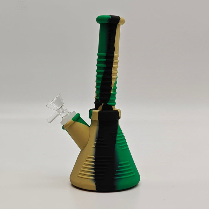 Fortune | 8-½"Silicone Beaker Bong [SP1019S] Resin · Silicone · Plastic Bong Fortune