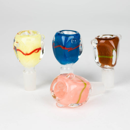 Colored bowl for 14mm pack of 2 Bowl · Popper Bongzie Smokes