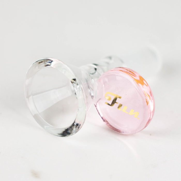 Fortune | 14mm Joint Handle Bowl Bowl · Popper Fortune Pink