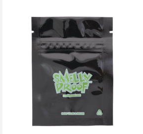 Smelly Proof Storage Bags 10 Pack Zip Bag NIBO Distribution BLACK - XS