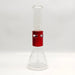 14" Metal Detachable Glass Bong Assorted Colours Glass Bong Super Supplys Inc Red