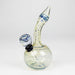 6" changing color glass bong Glass Bong ONE Blue