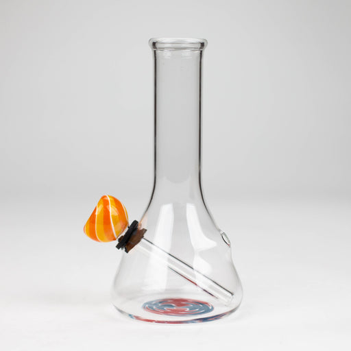 6" beaker glass water bong Glass Bong ONE