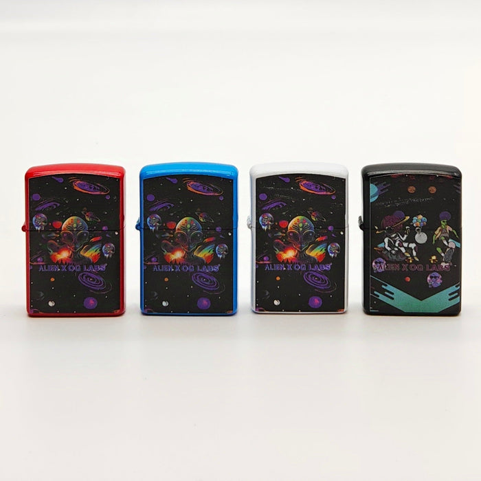 Cartoon Design Oil Lighter Box of 24 Lighter Super Supplys Inc